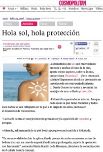 Cosmopolitan_protección Solar (d-pilate)